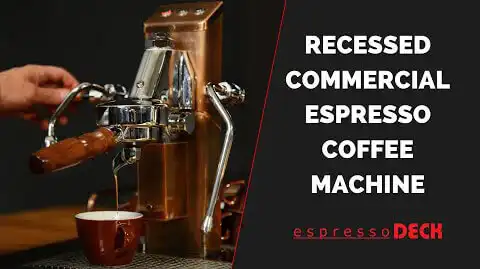 Recessed Commercial Espresso Coffee Machine
