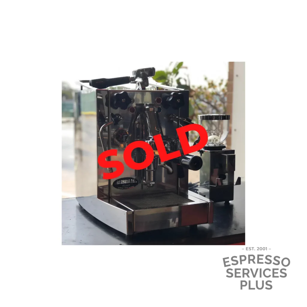 Isomac Millenium and Coffee Grinder - Espresso Services Plus